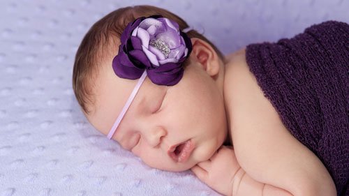 Baby Names Sparked by the Beauty of Purple