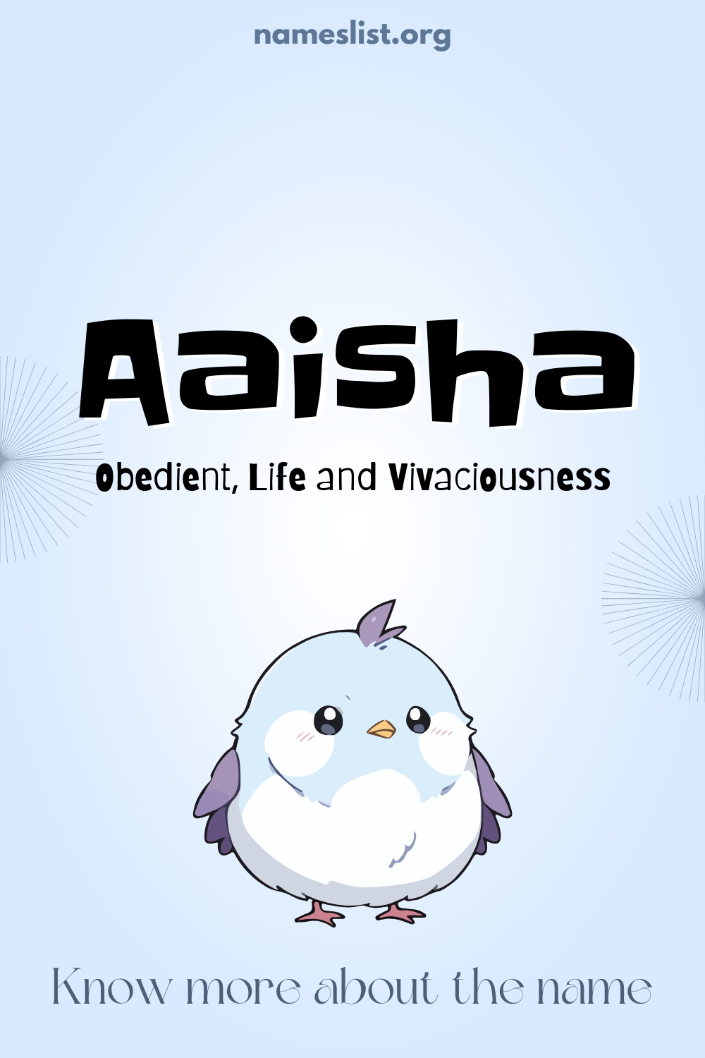 Aaisha meaning and origin