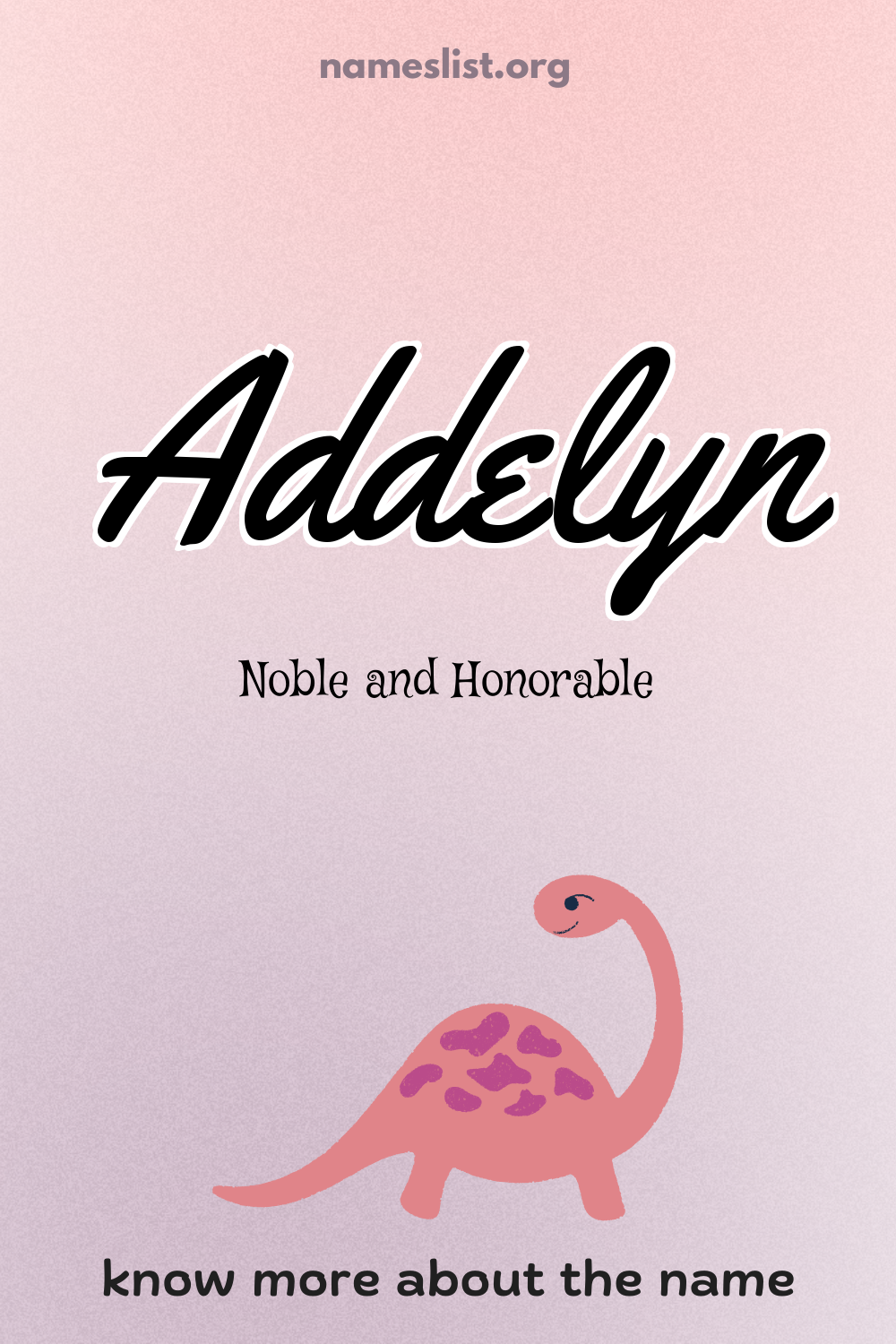 Addelyn meaning and origin