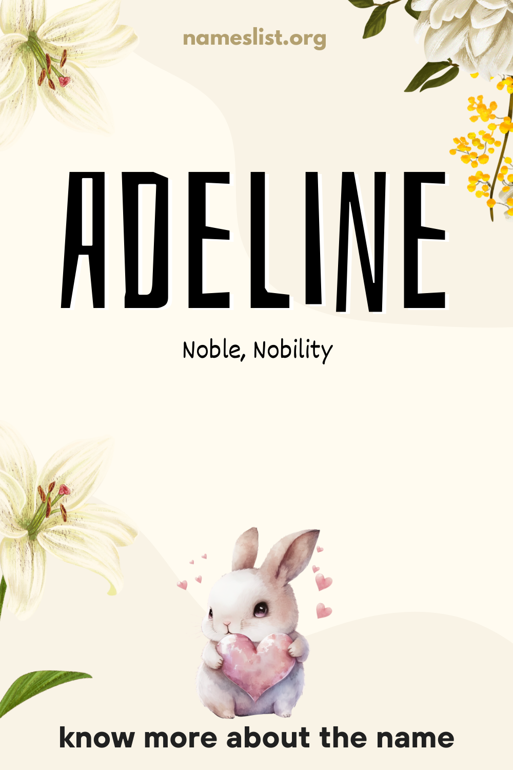 Adeline meaning and origin