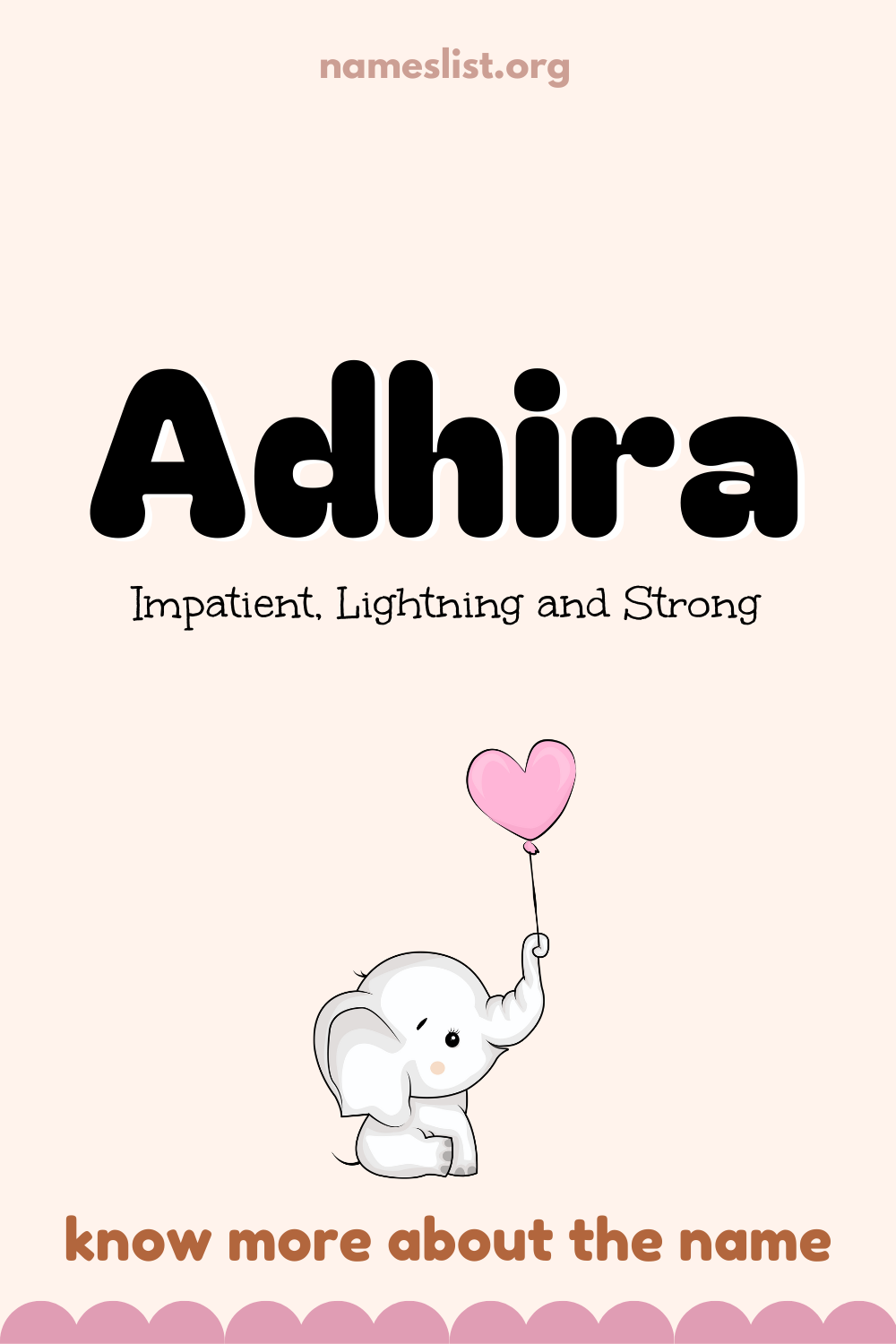 Adhira meaning and origin