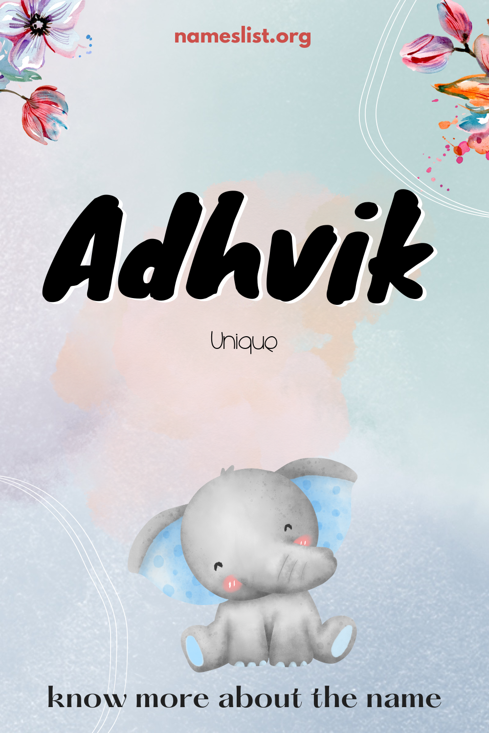 Adhvik meaning and origin