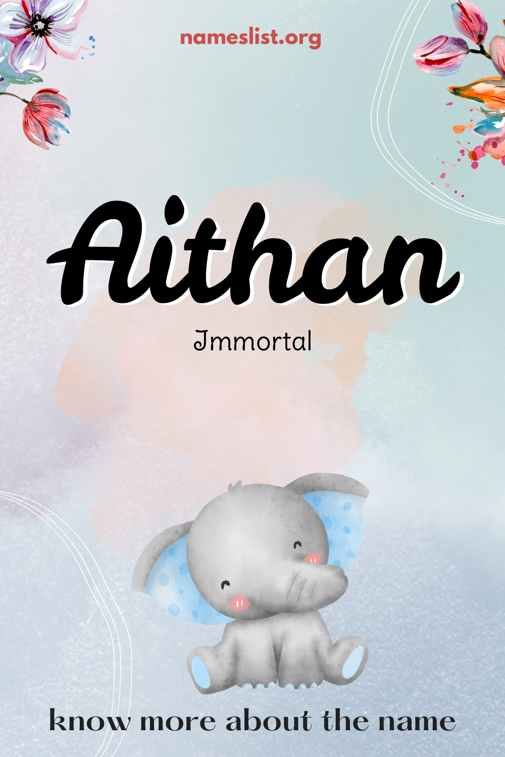 Aithan meaning and origin