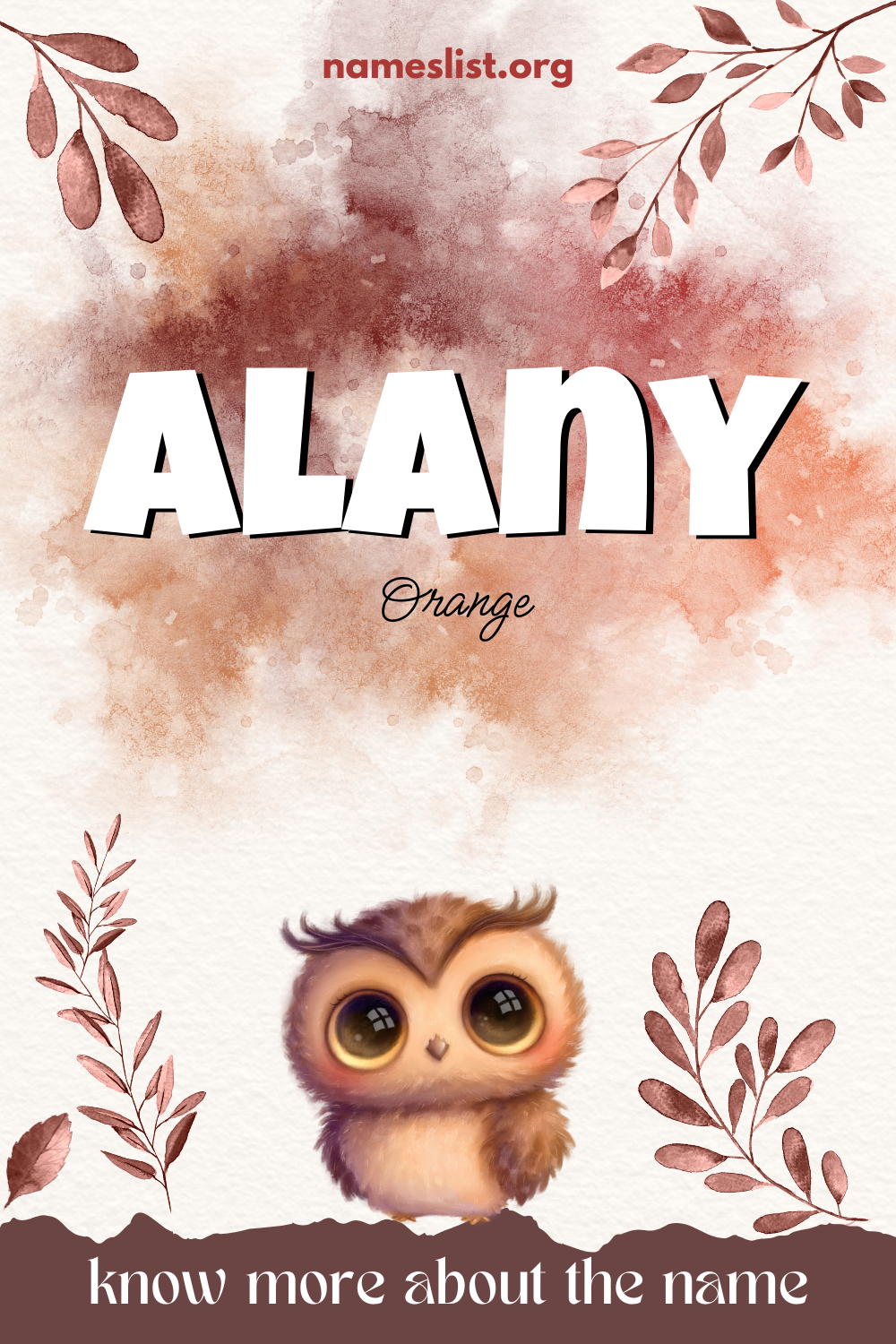 Alany meaning and origin