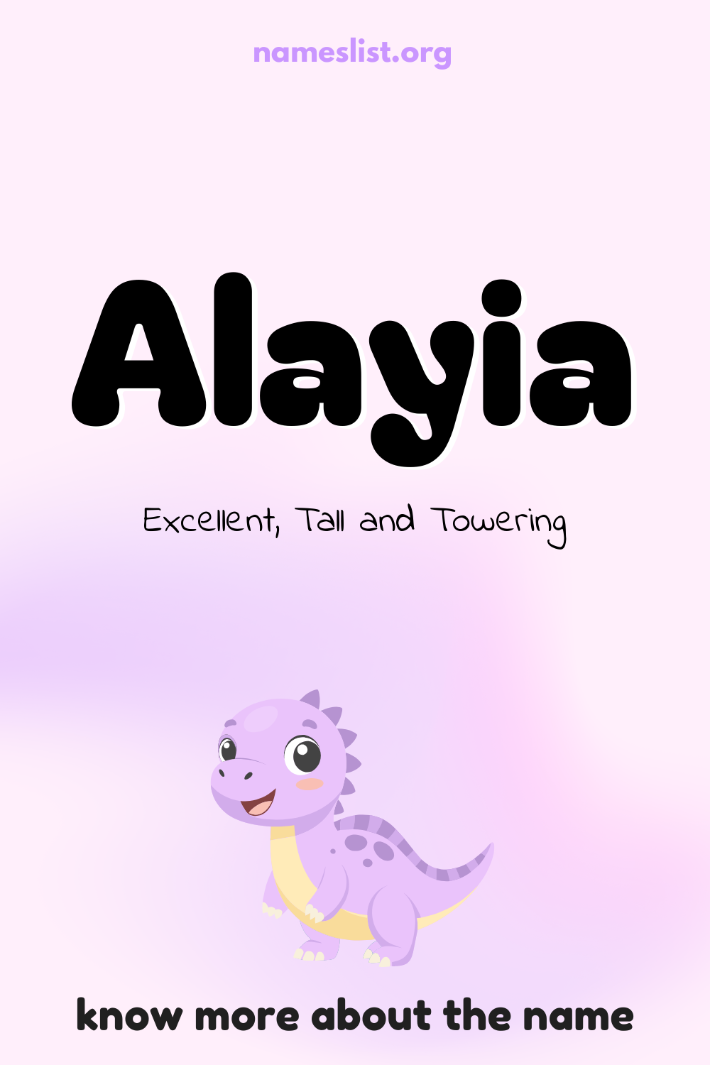 Alayia meaning and origin