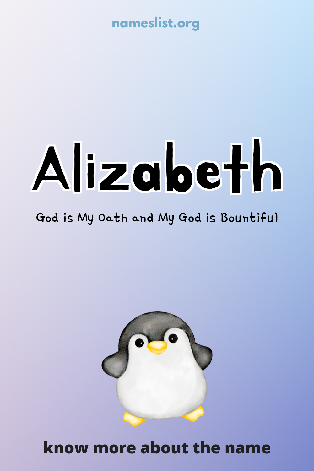 Alizabeth meaning and origin