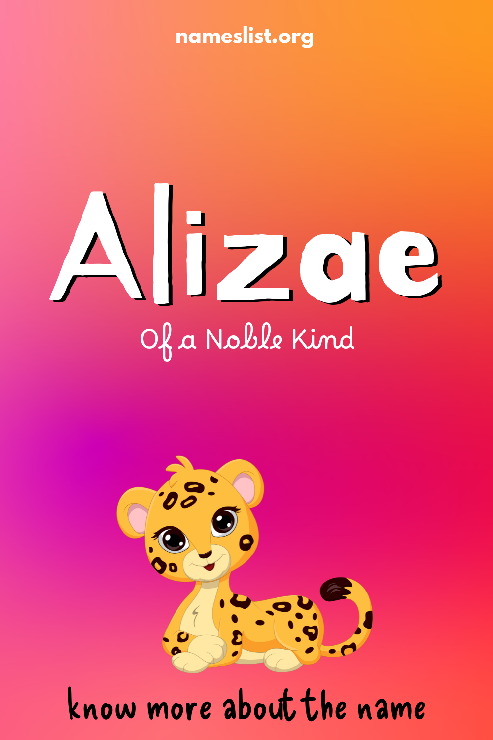 Alizae meaning and origin