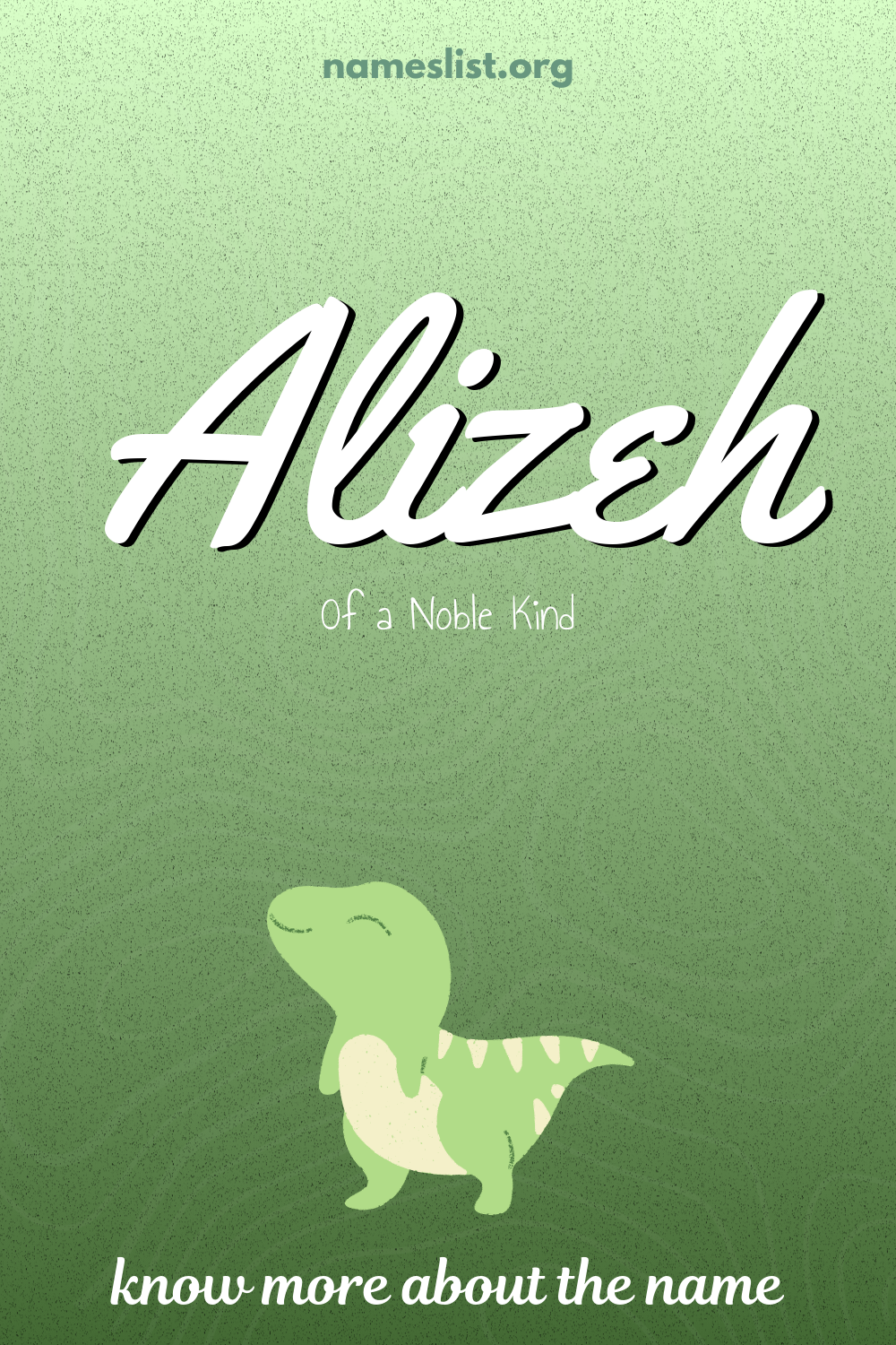 Alizeh meaning and origin