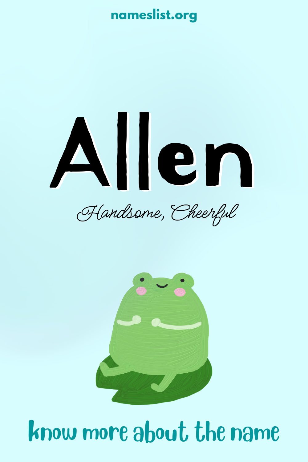 Allen meaning and origin