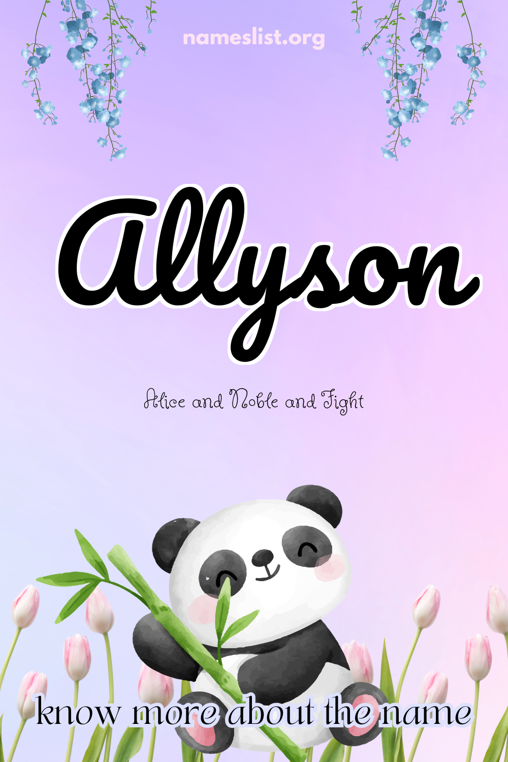 Allyson meaning and origin