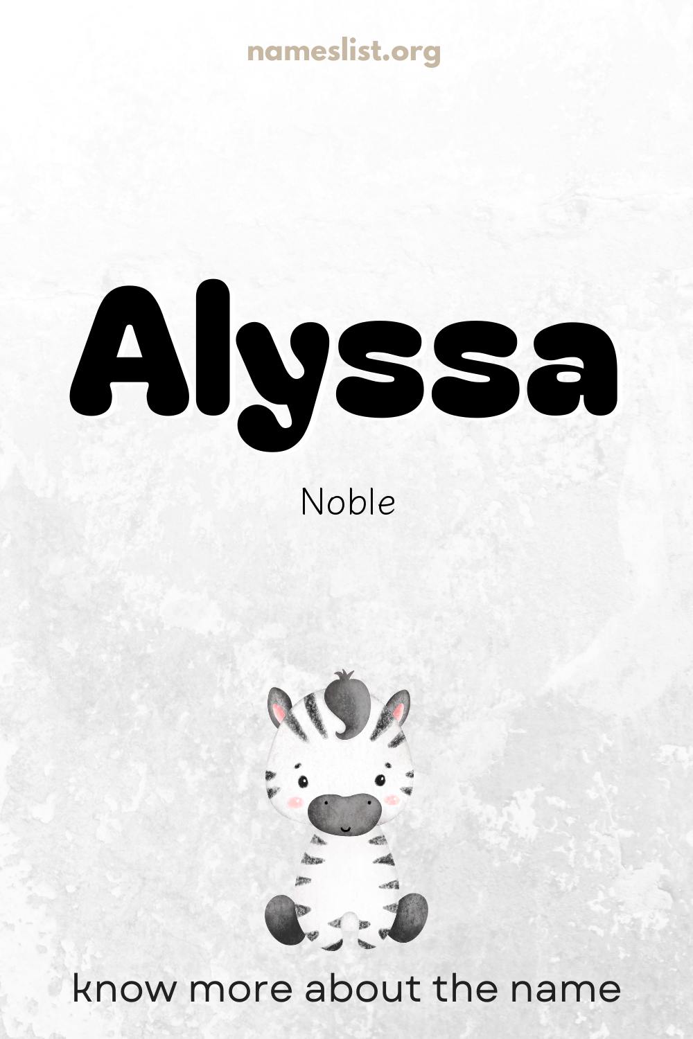 Alyssa meaning and origin