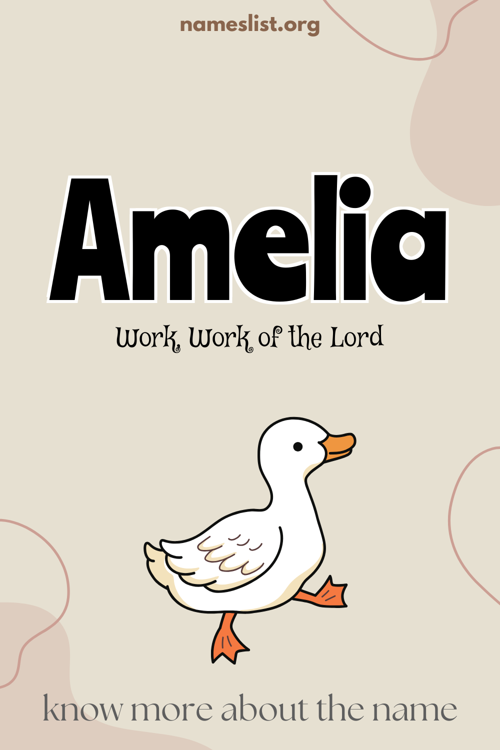 Amelia meaning and origin