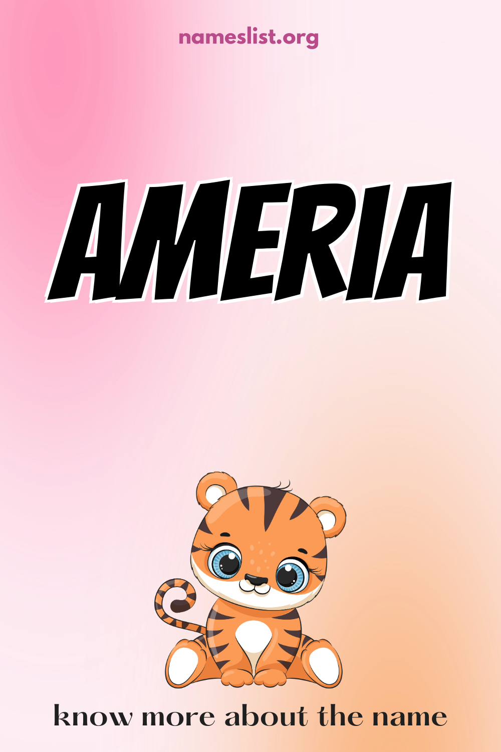Ameria meaning and origin