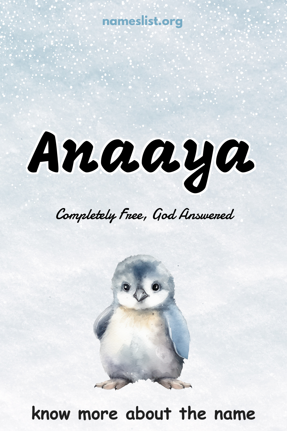 Anaaya meaning and origin