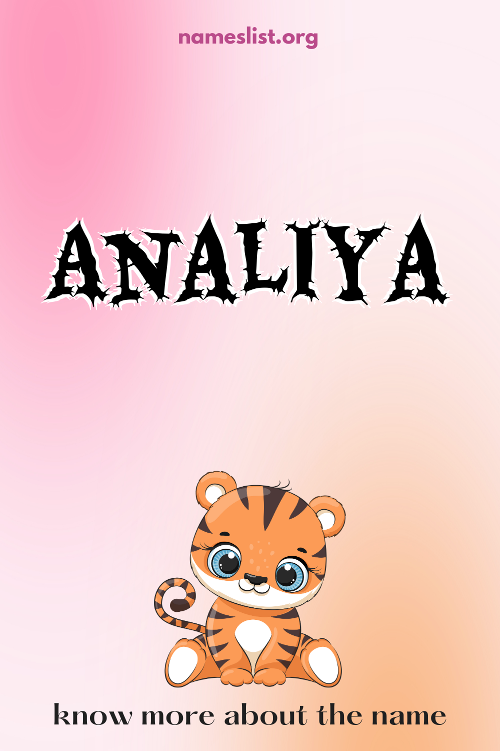 Analiya meaning and origin