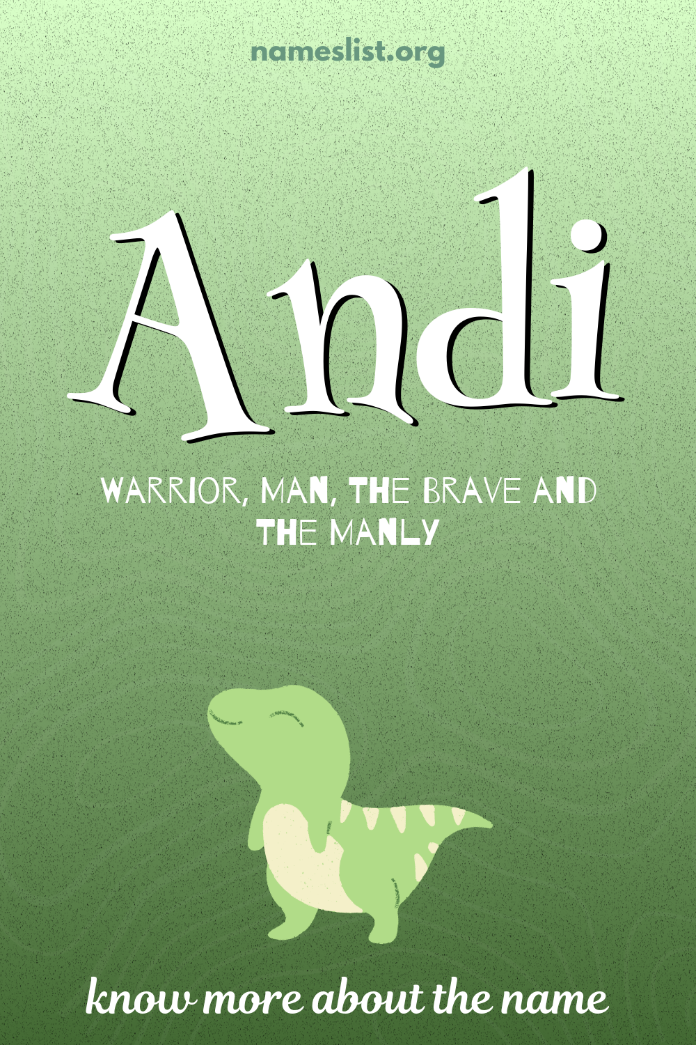 Andi meaning and origin