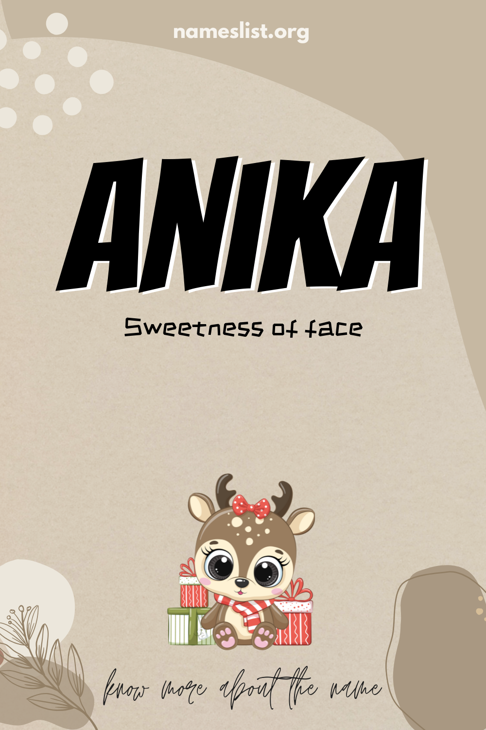 Anika meaning and origin