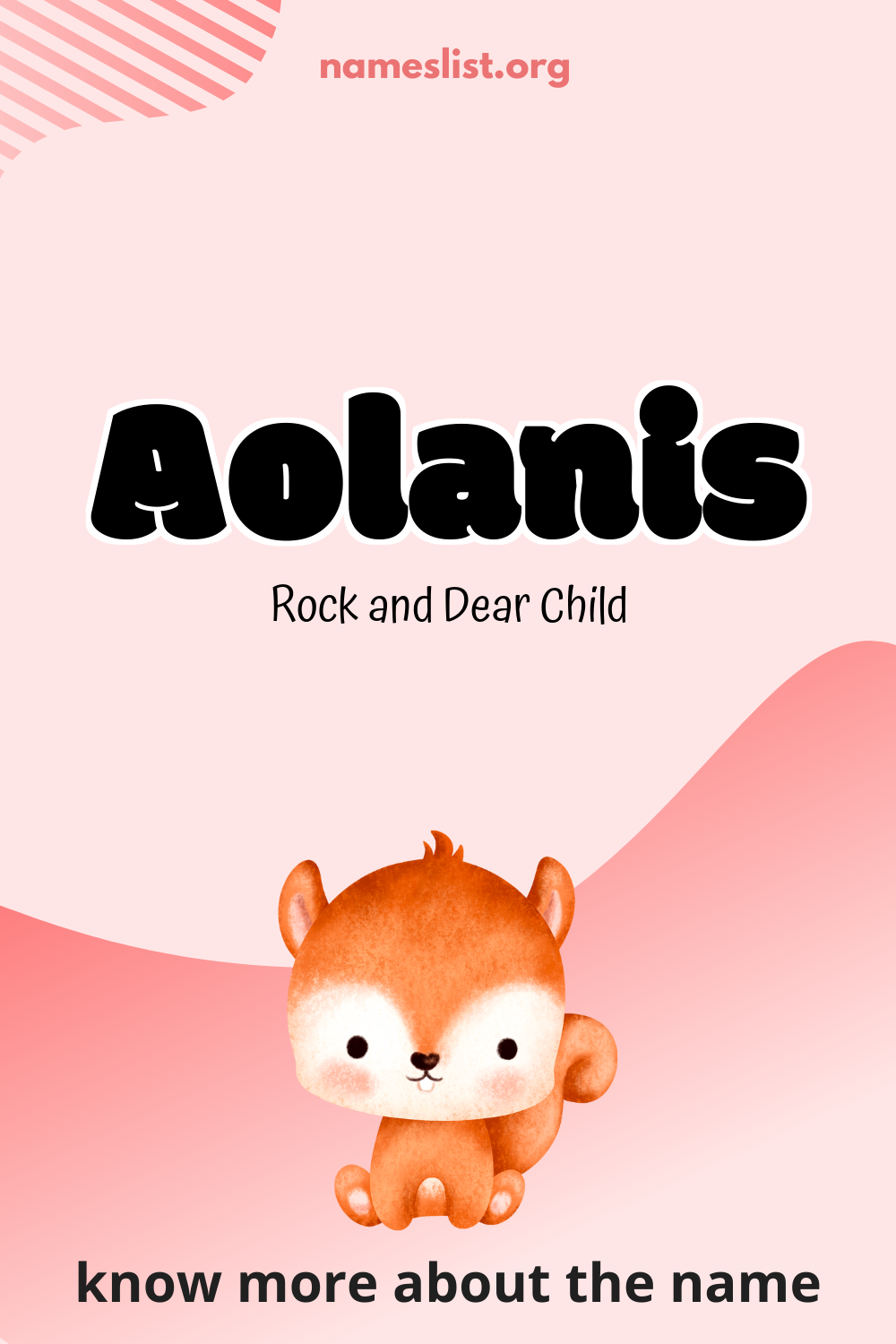 Aolanis meaning and origin