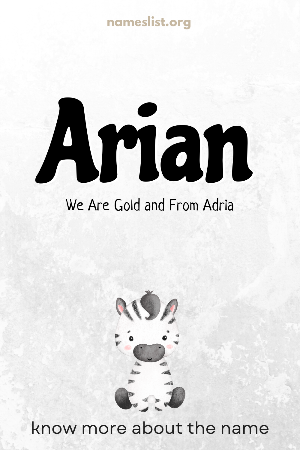 Arian meaning and origin