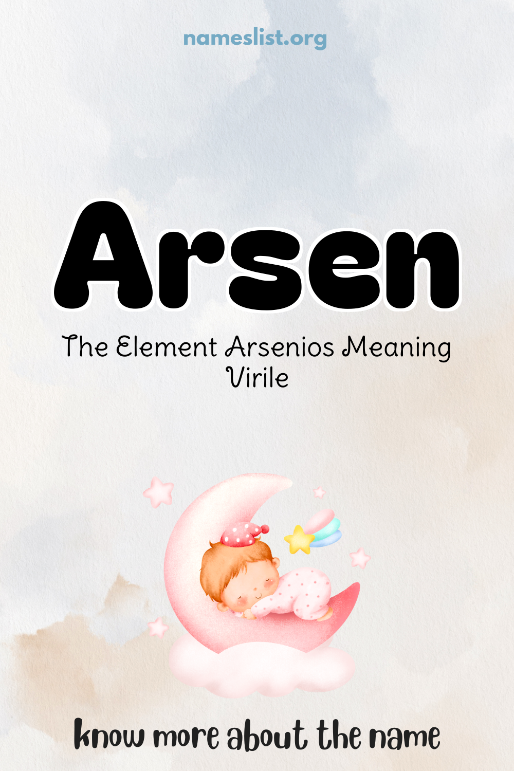 Arsen meaning and origin