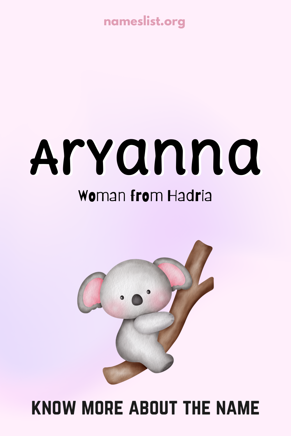 Aryanna meaning and origin