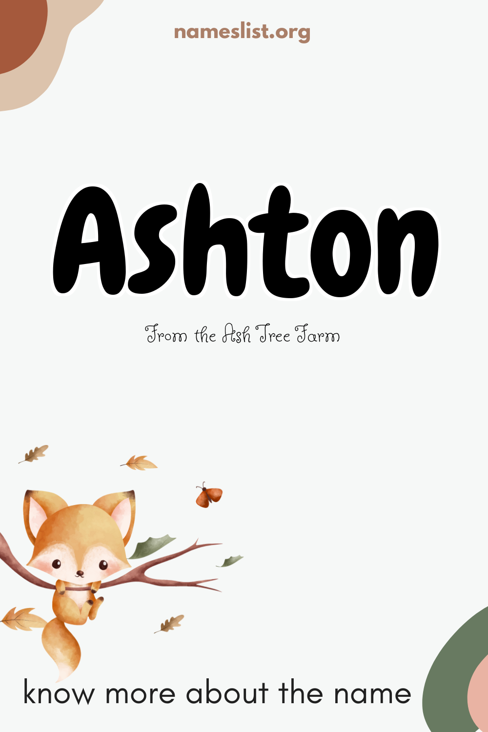 Ashton meaning and origin
