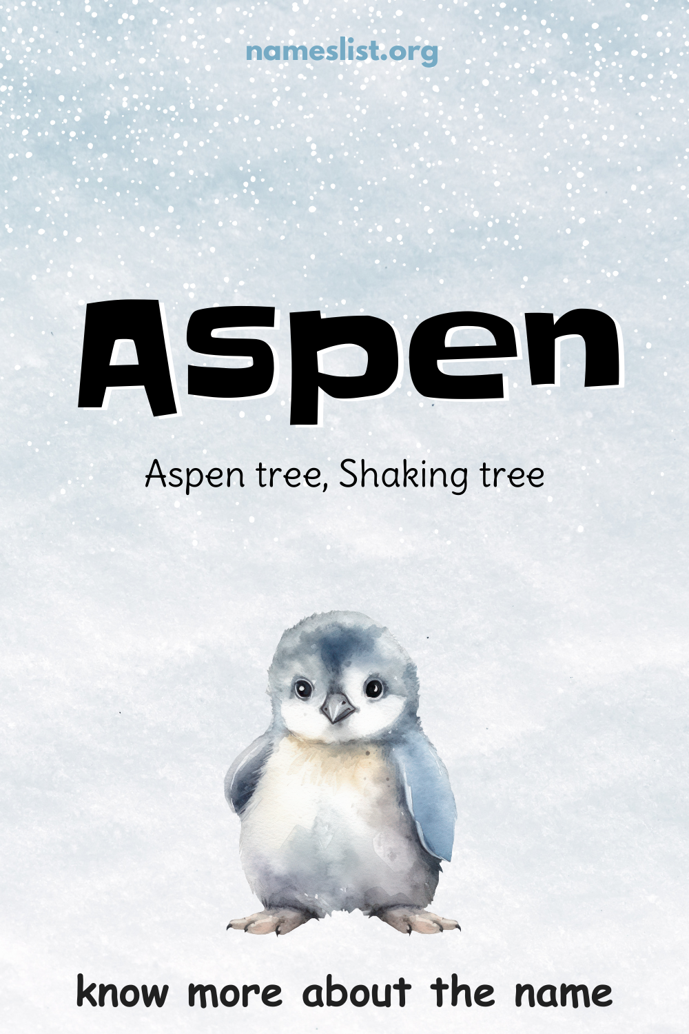 Aspen meaning and origin