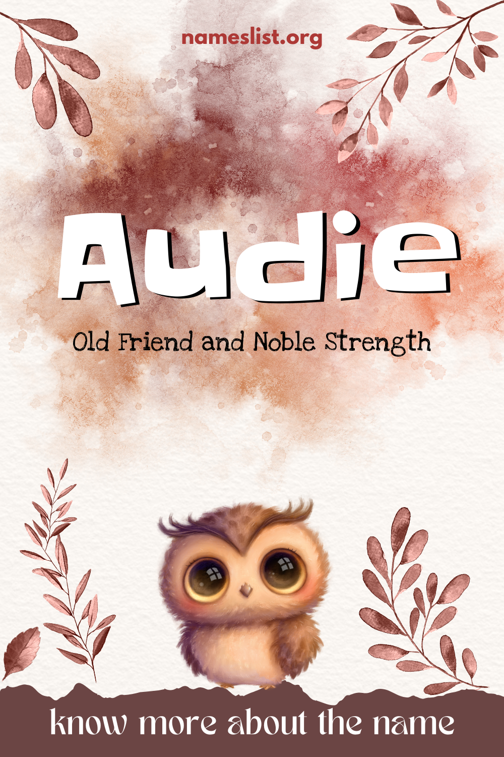 Audie meaning and origin