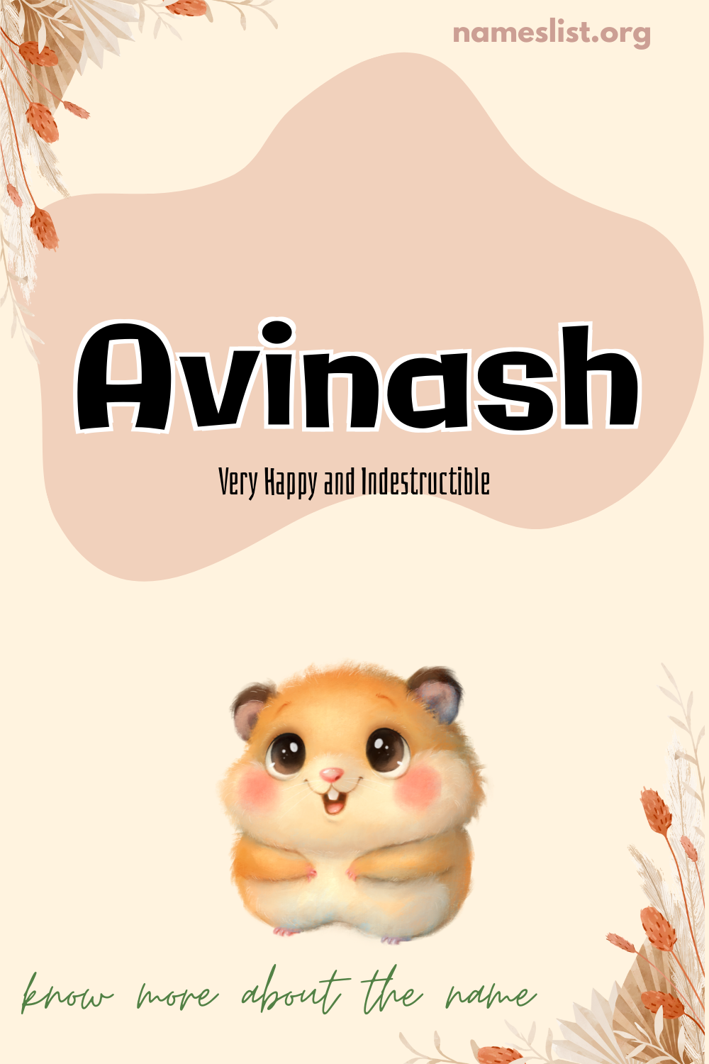 Avinash meaning and origin