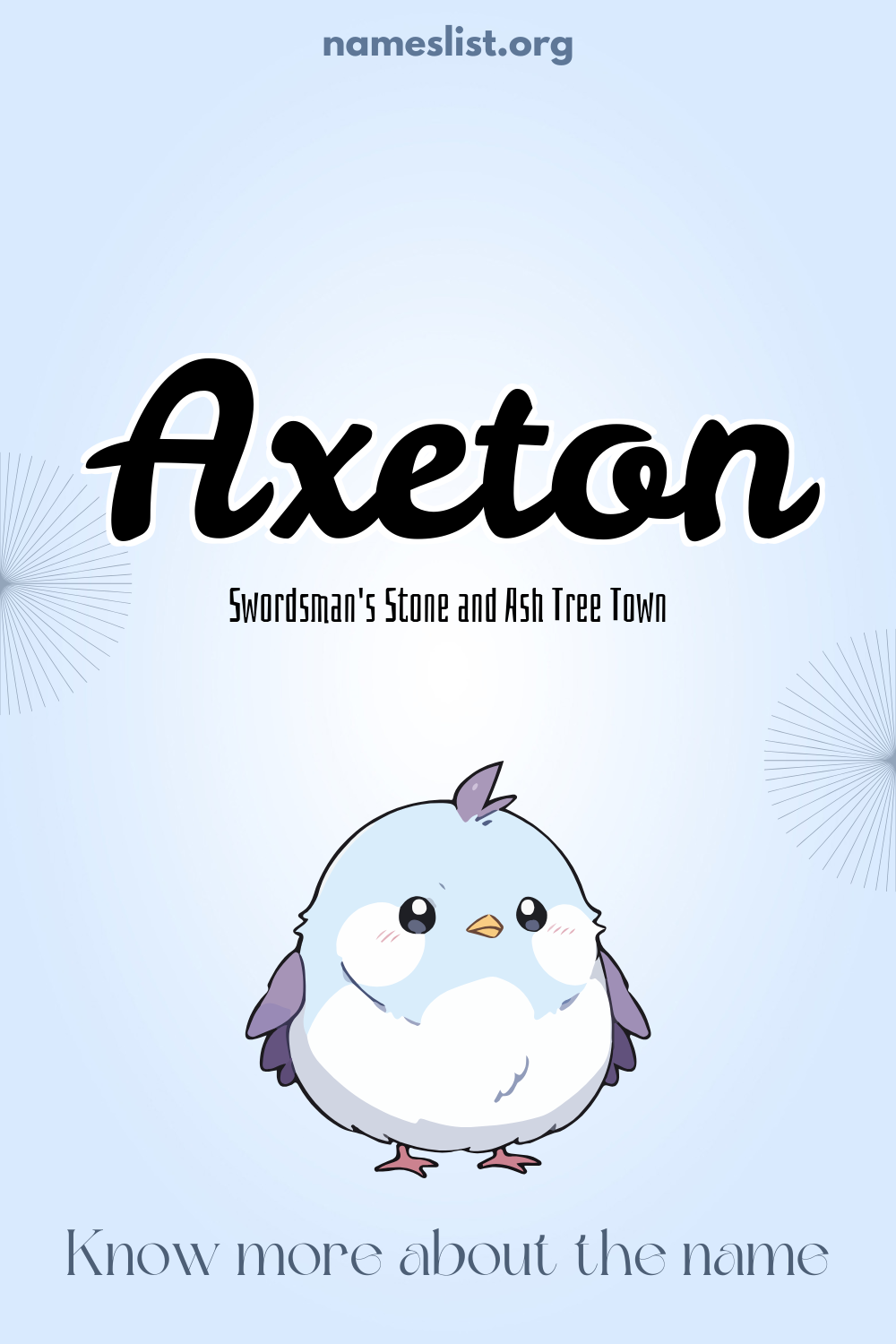 Axeton meaning and origin