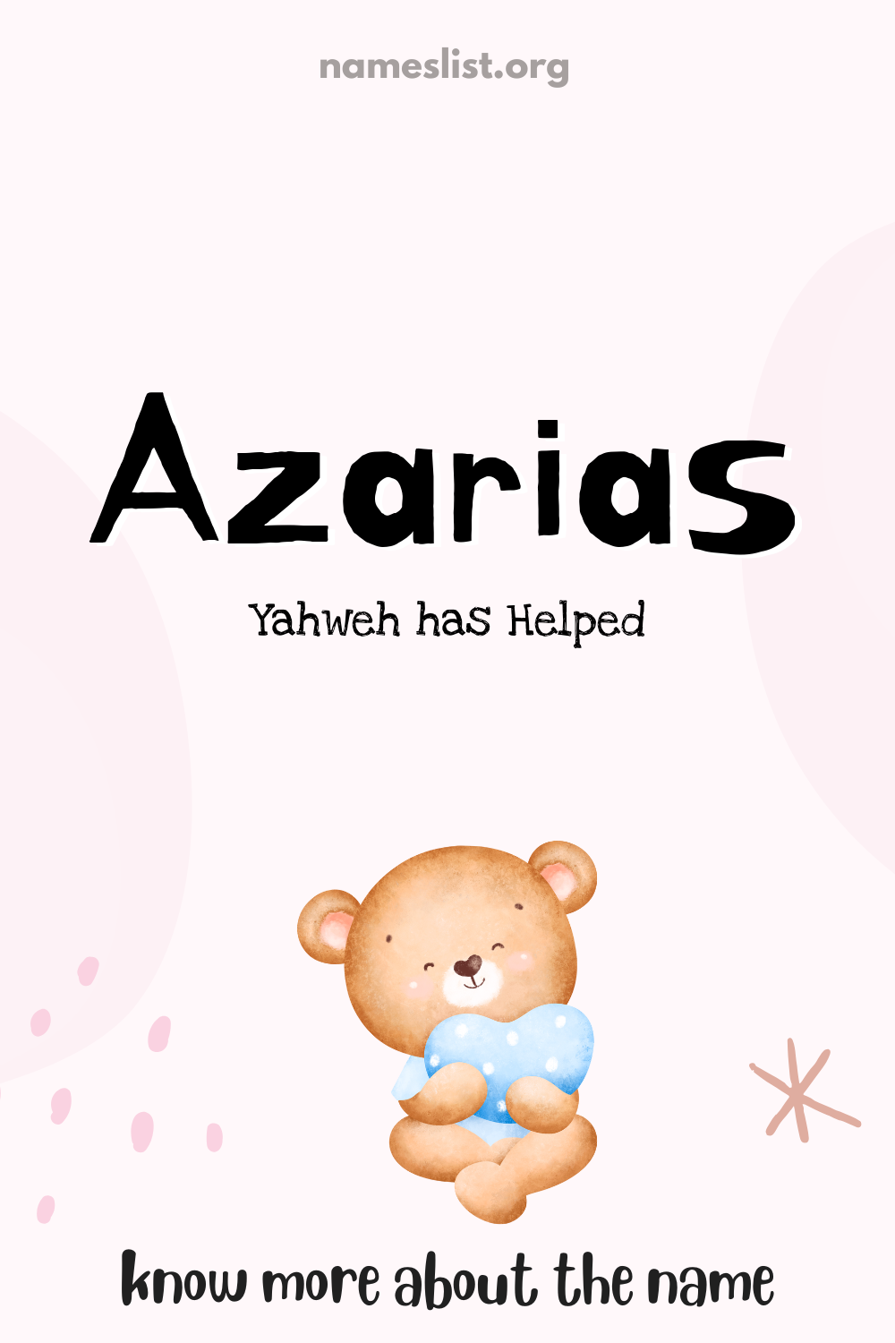 Azarias meaning and origin
