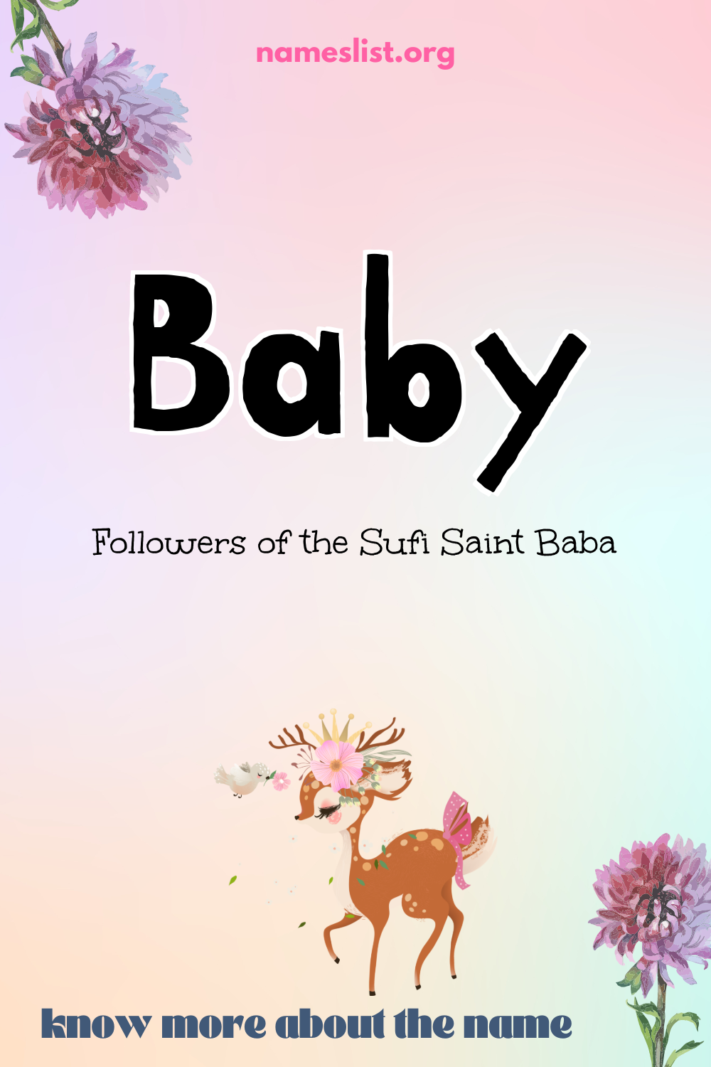 Baby meaning and origin