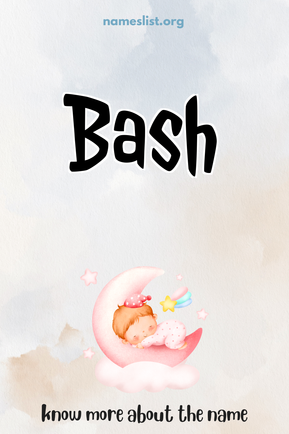 Bash meaning and origin