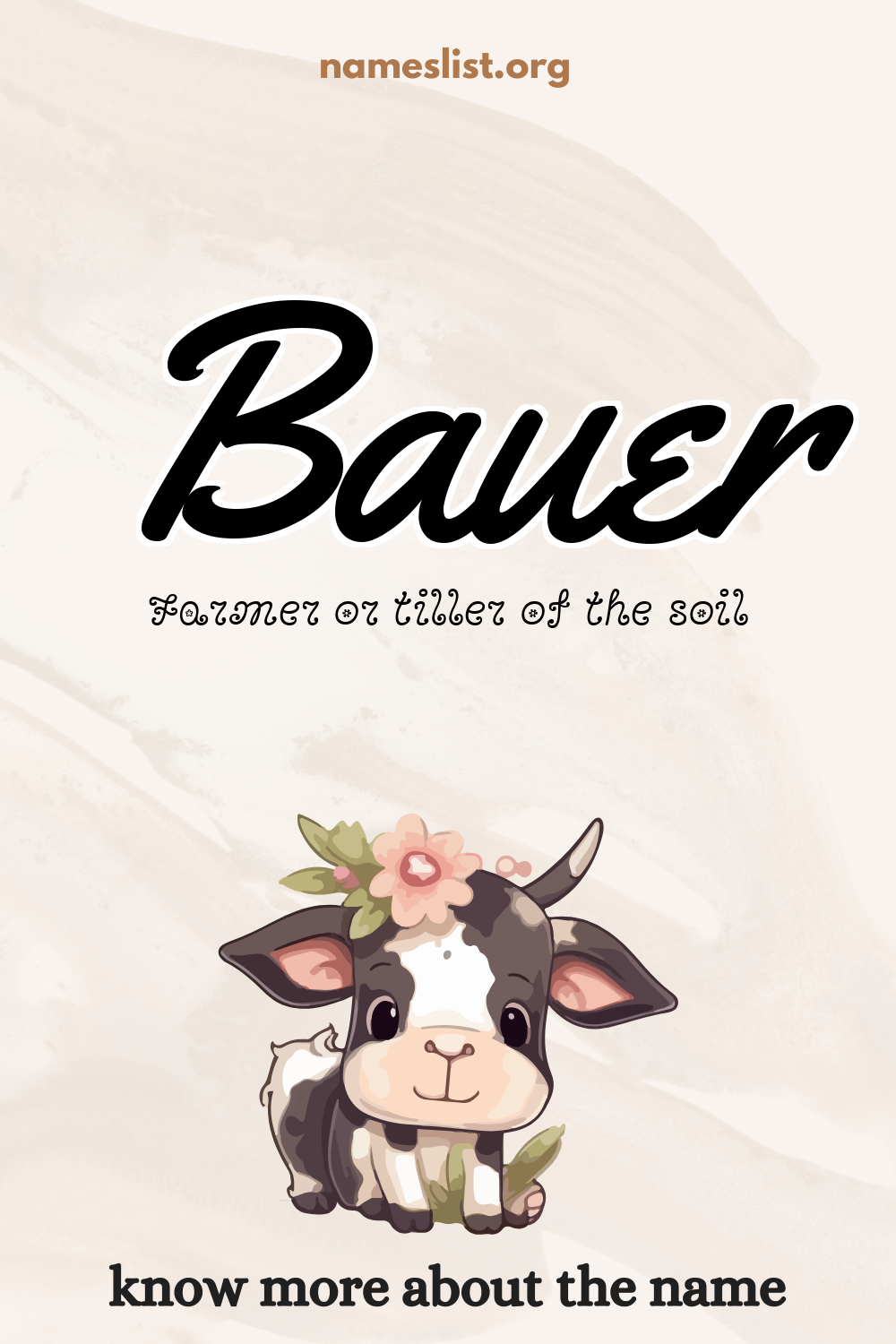 Bauer meaning and origin