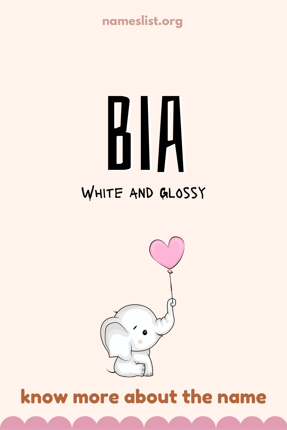 Bia meaning and origin