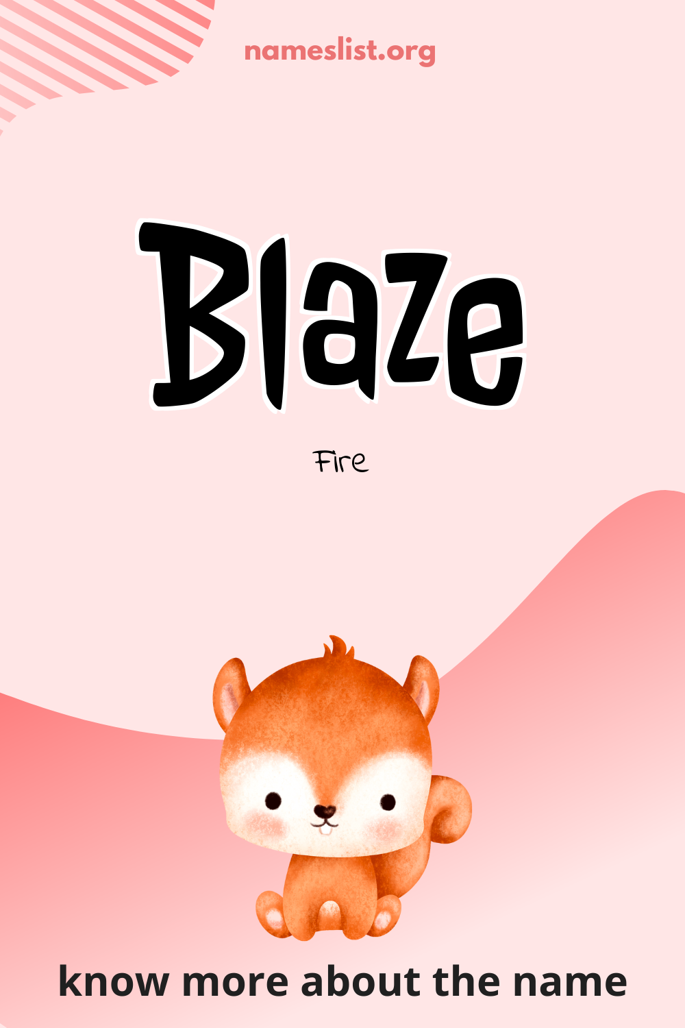 Blaze meaning and origin