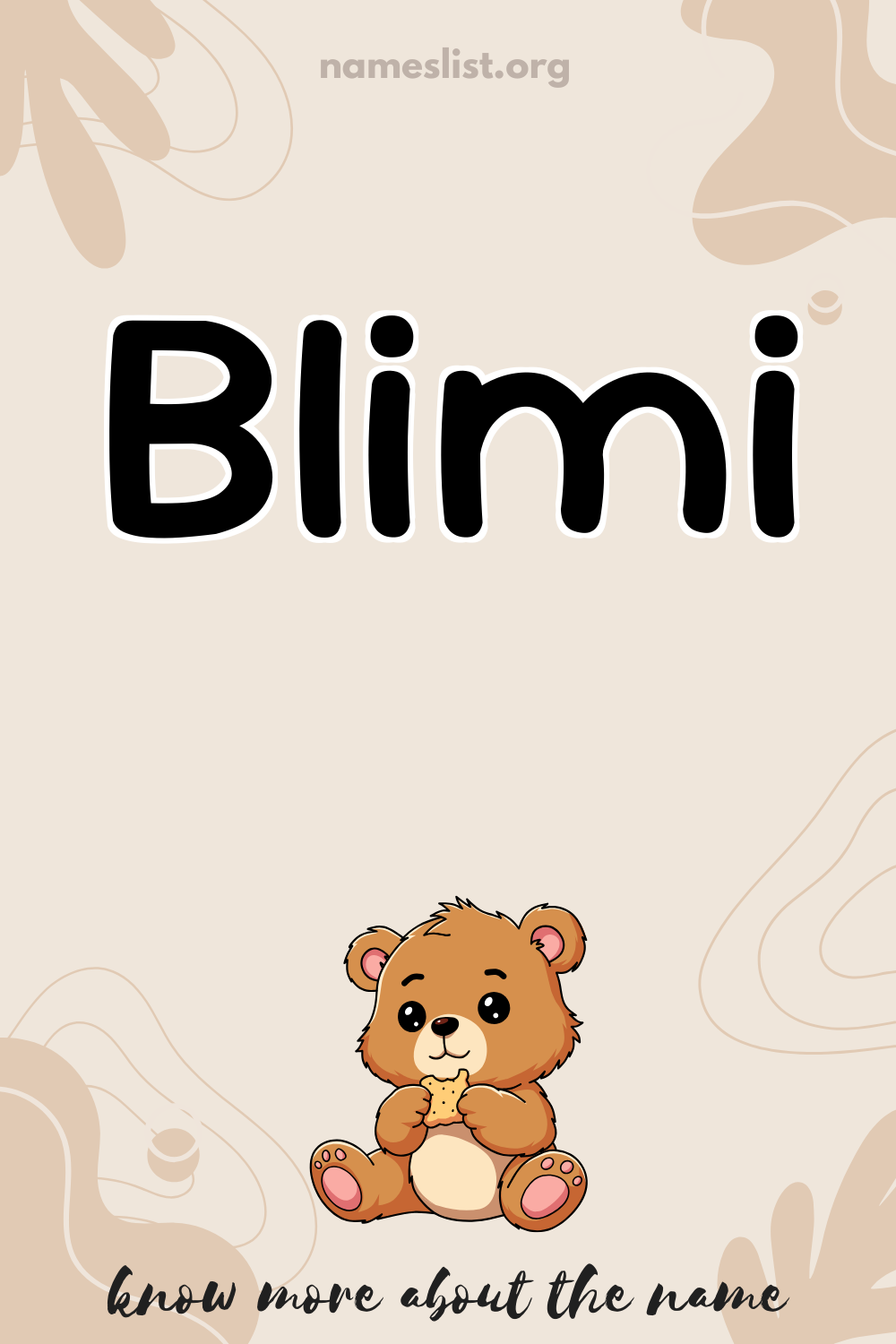 Blimi meaning and origin