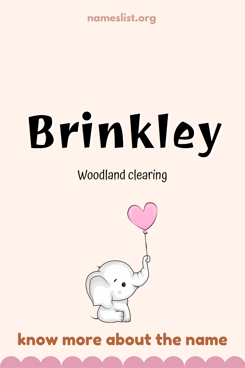 Brinkley meaning and origin