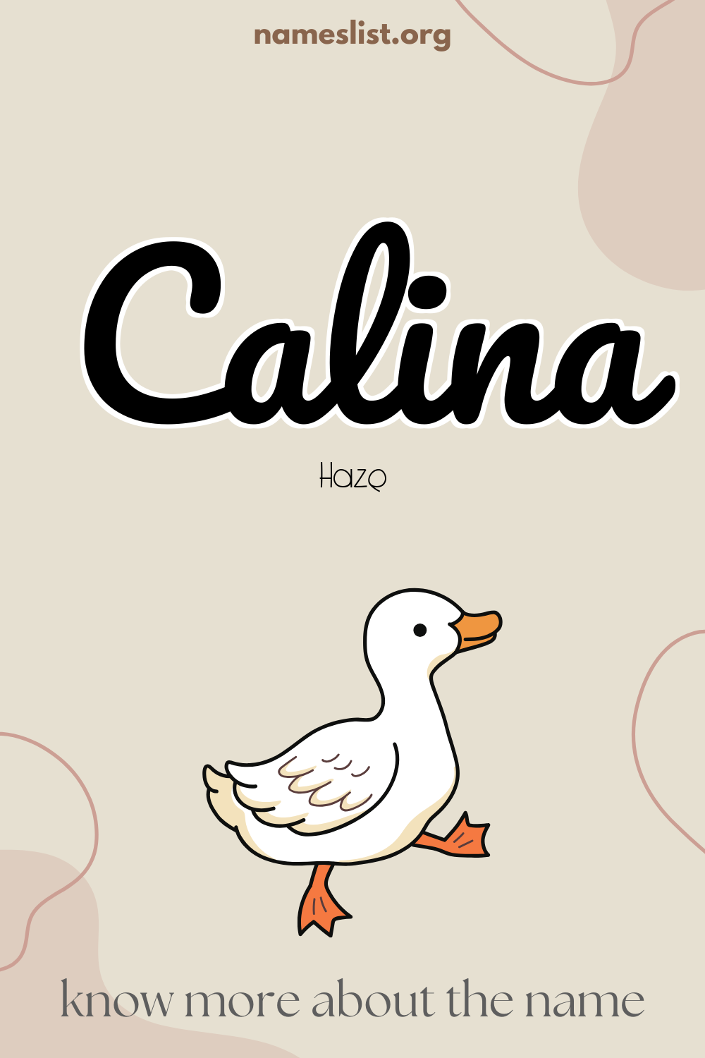 Calina meaning and origin