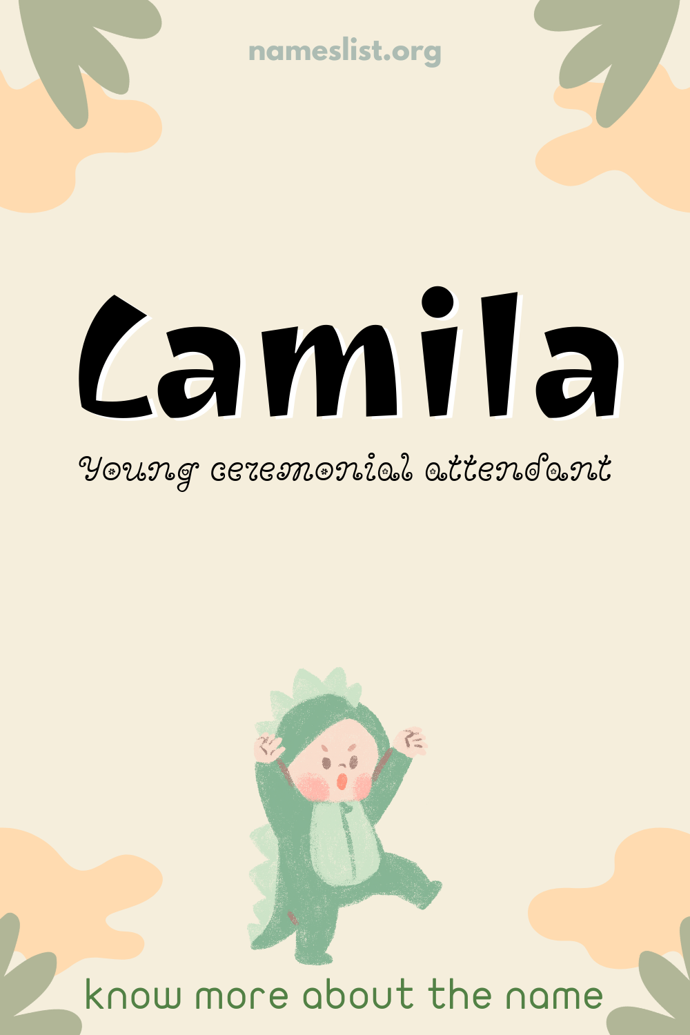 Camila meaning and origin