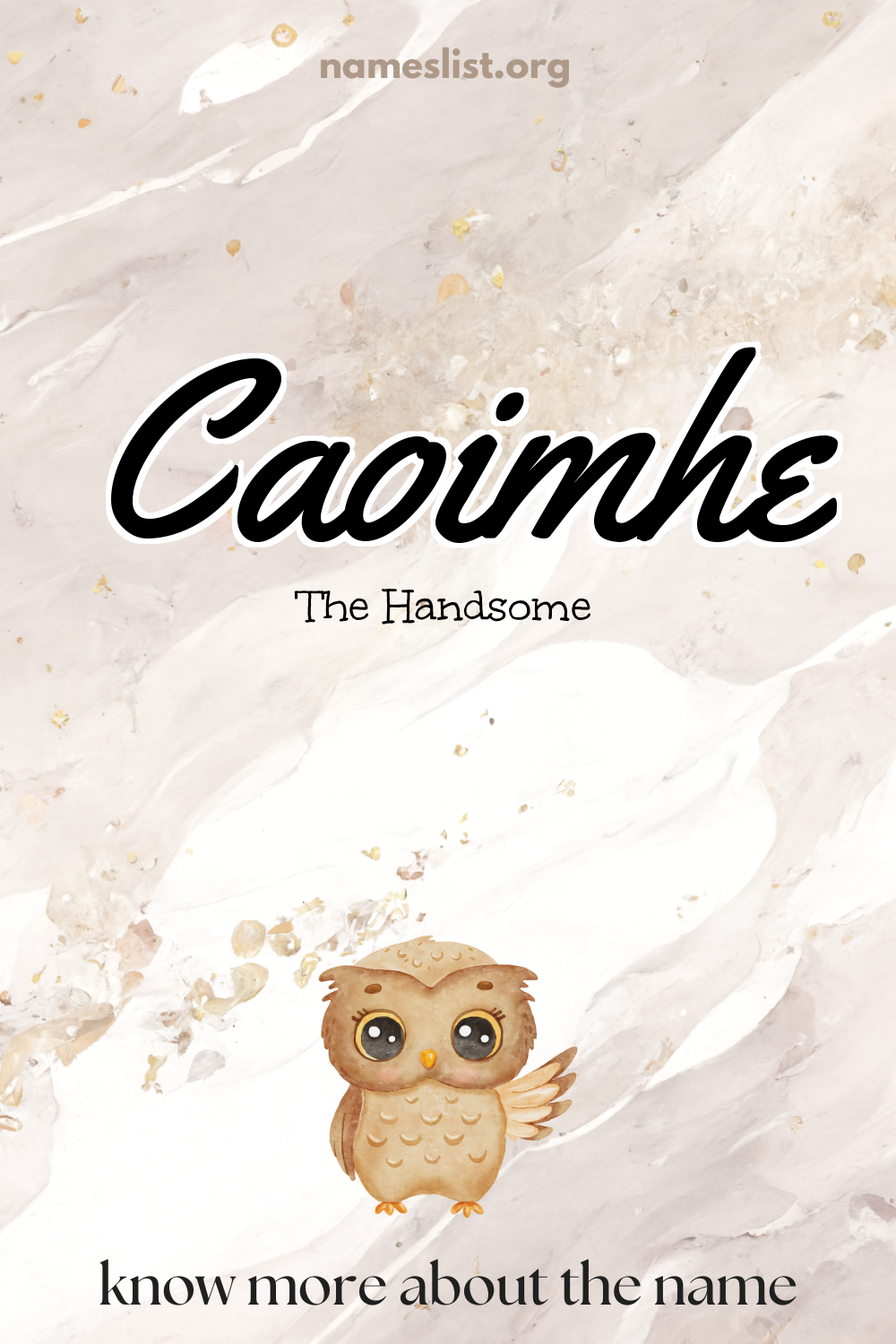 Caoimhe meaning and origin