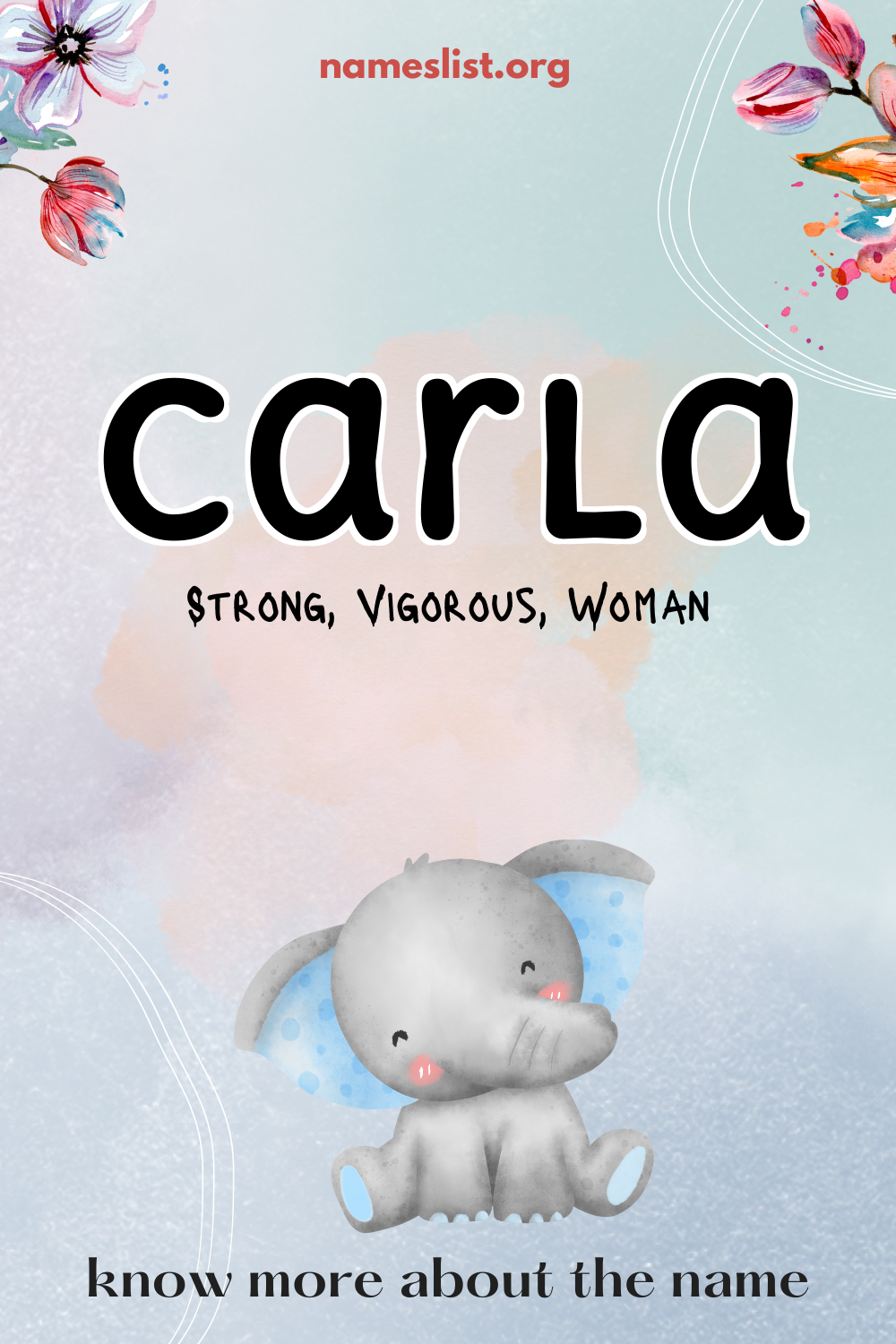 Carla meaning and origin