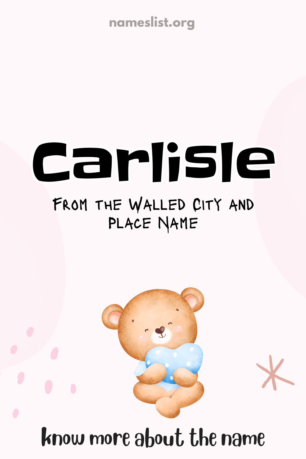 Carlisle meaning and origin