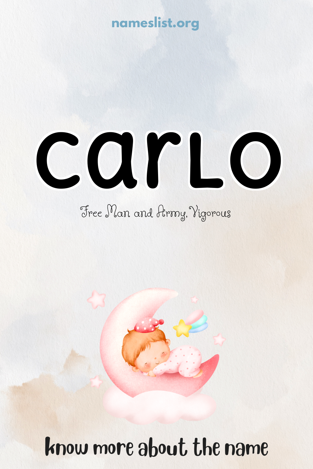 Carlo meaning and origin