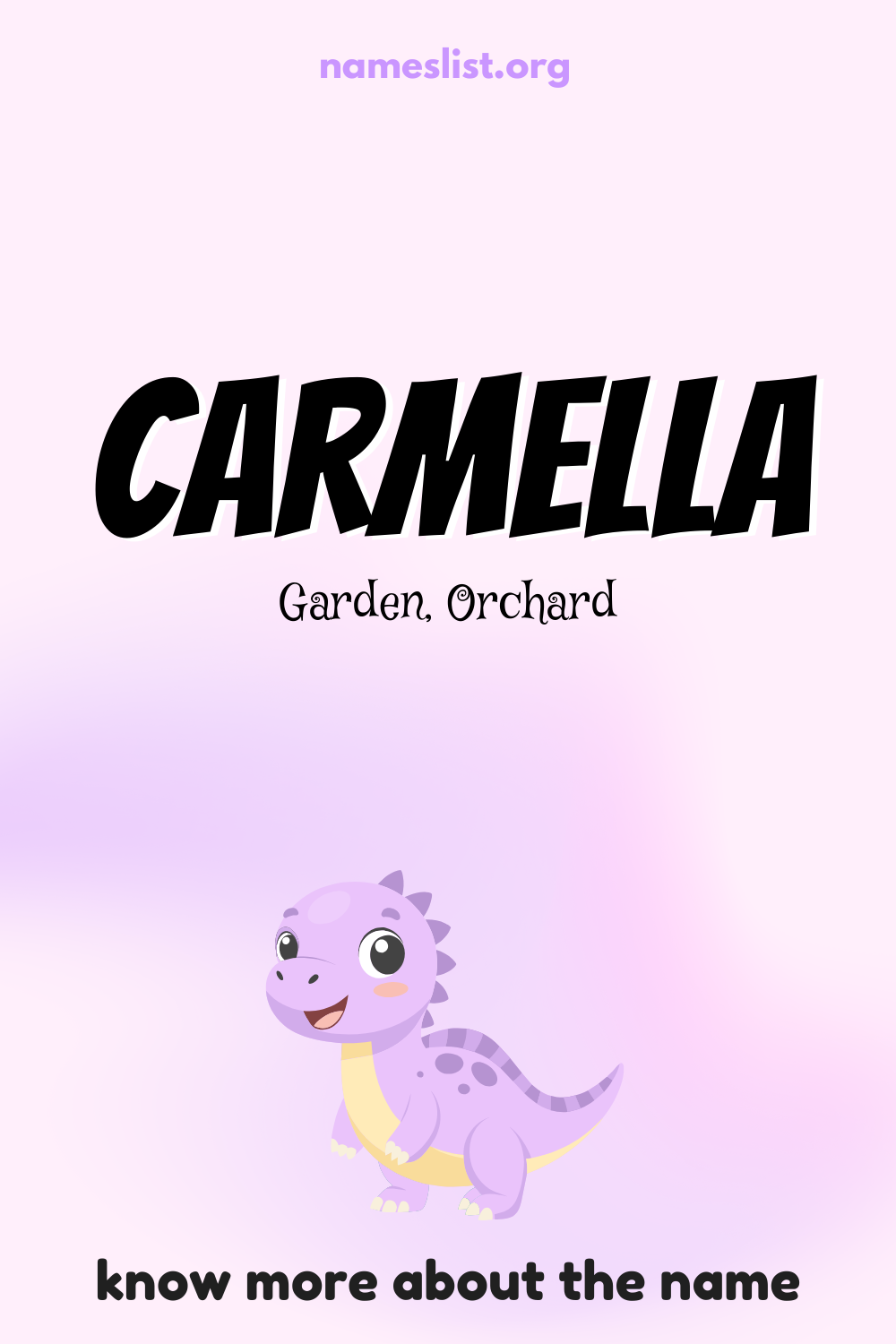 Carmella meaning and origin