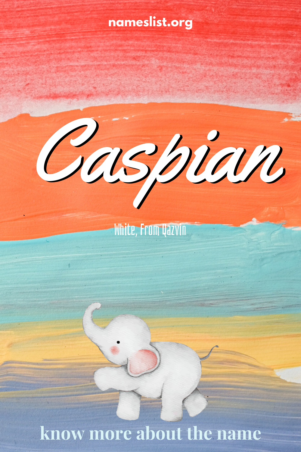 Caspian meaning and origin