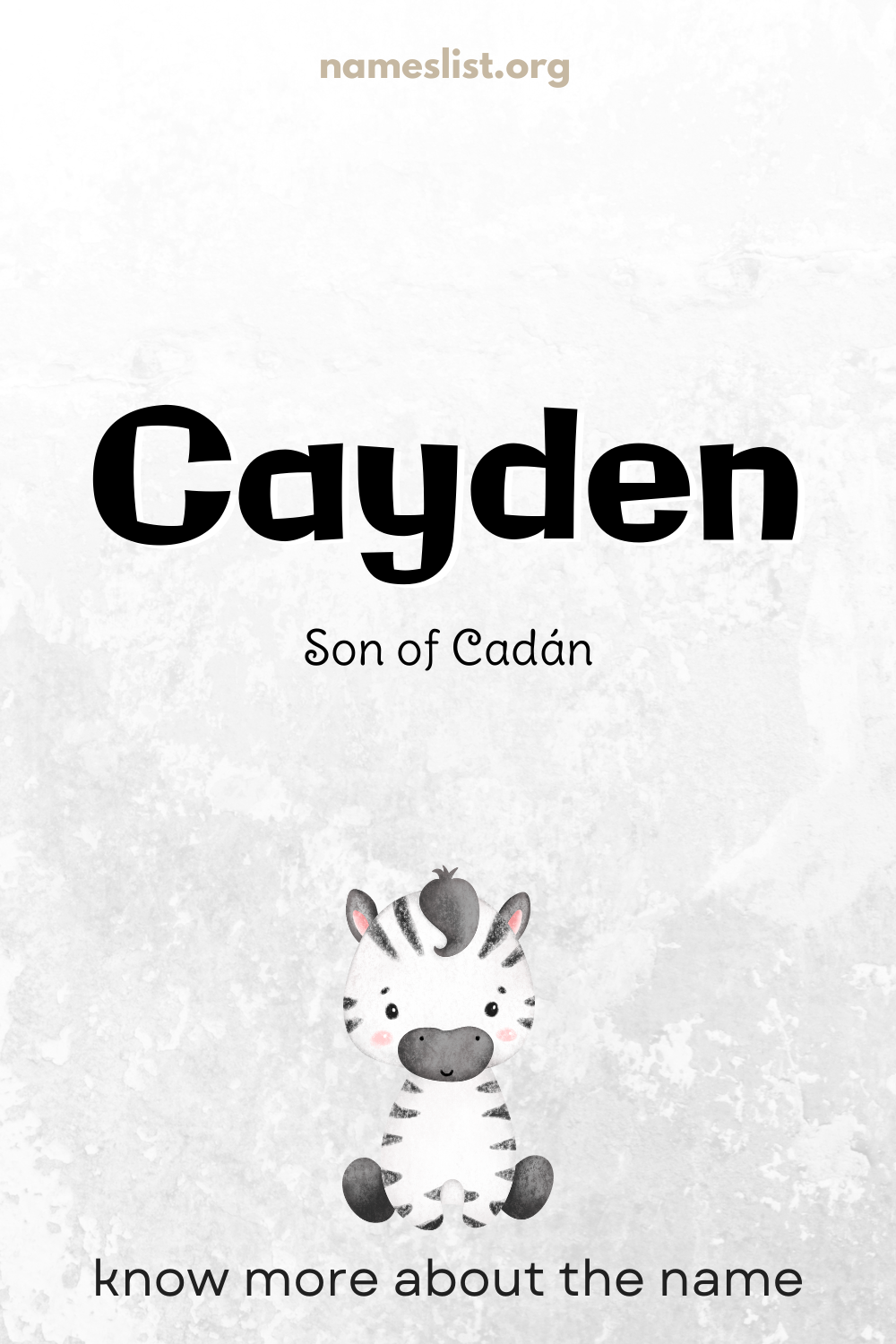 Cayden meaning and origin