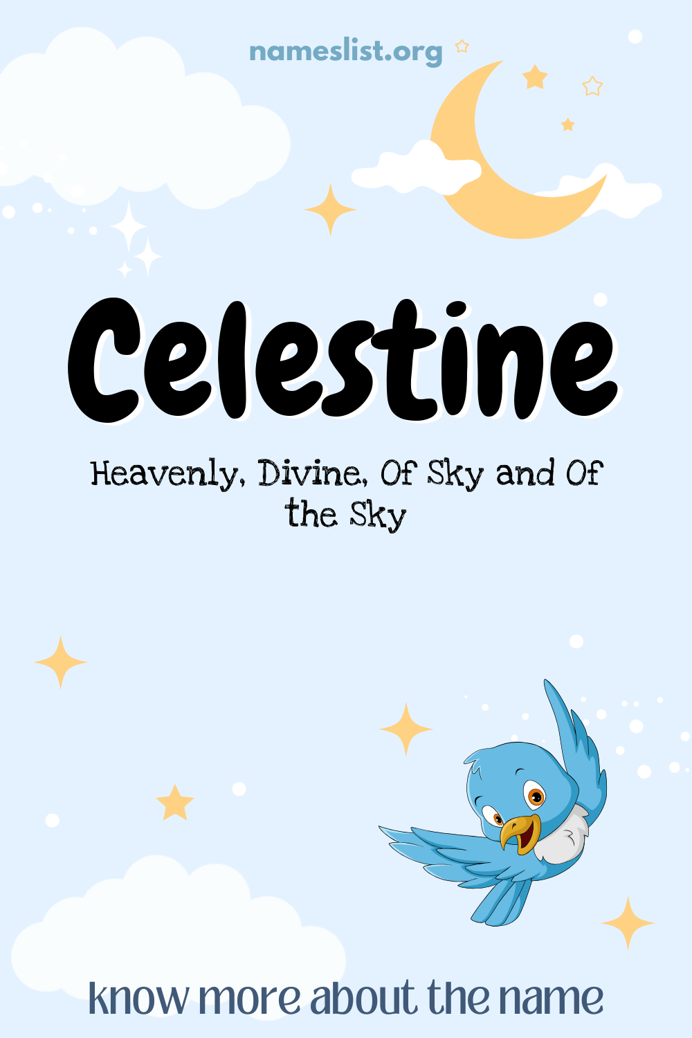 Celestine meaning and origin