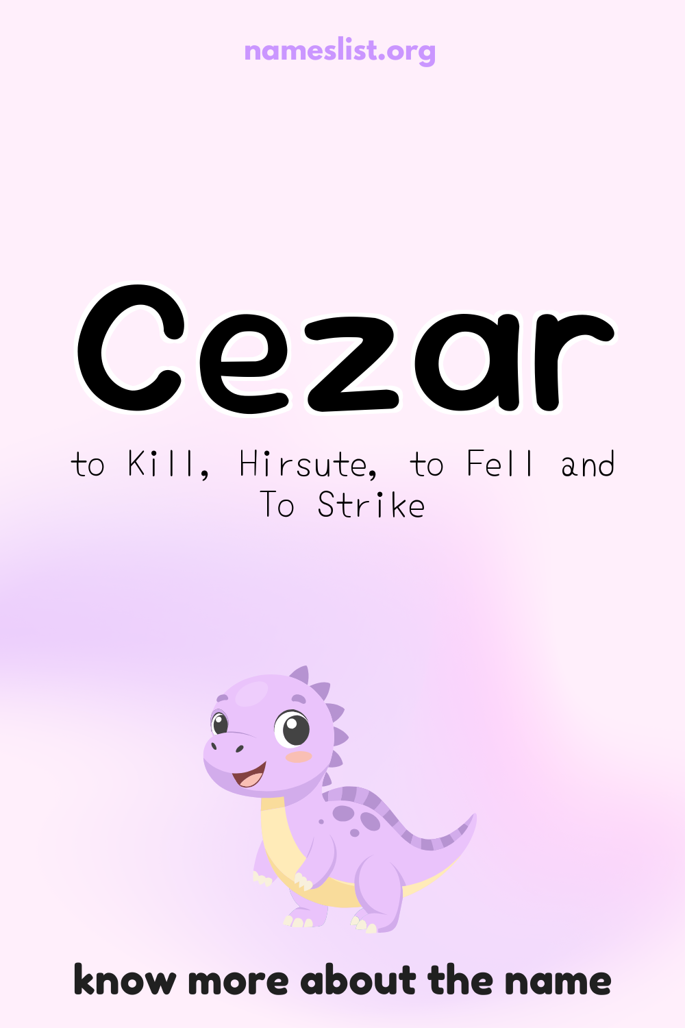 Cezar meaning and origin