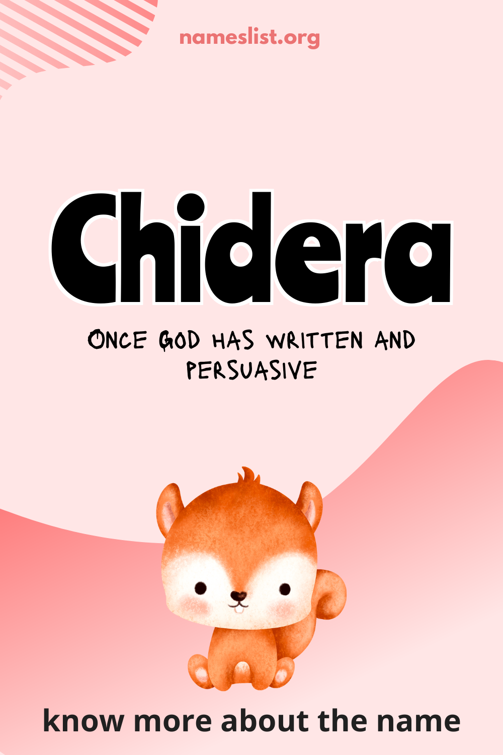 Chidera meaning and origin